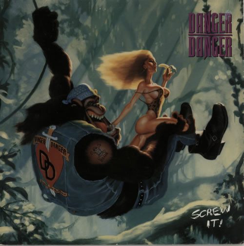 Danger Danger Screw It! UK vinyl LP album (LP record) (622900)